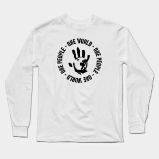 Flag Smashers - One World One People Long Sleeve T-Shirt